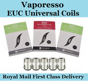 Vaporesso EUC replacement coils for Tarot Nano, available in traditional and ceramic designs for versatile vaping performance.